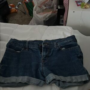 Women's Blue Denim Shorts